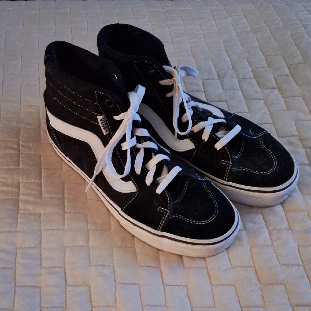 Vans Leather Hi-Tops